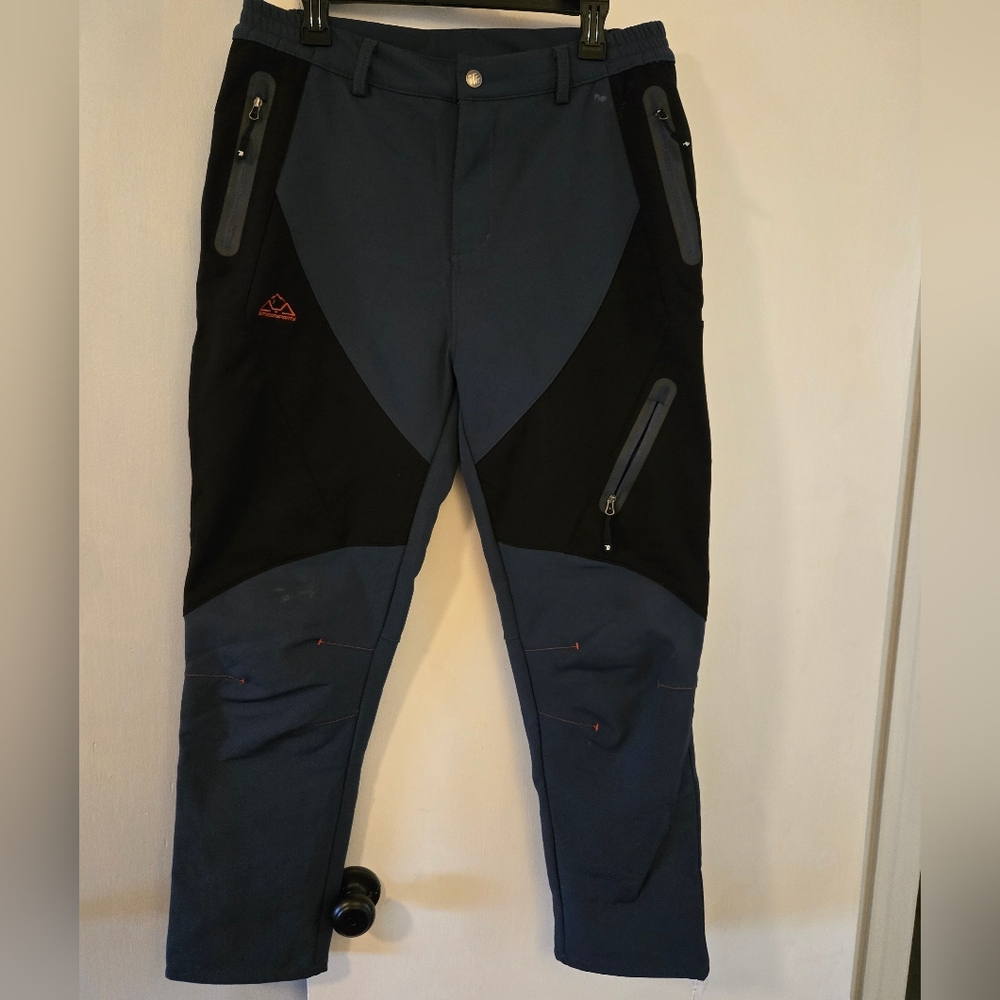 Black and Navy Ski Pants